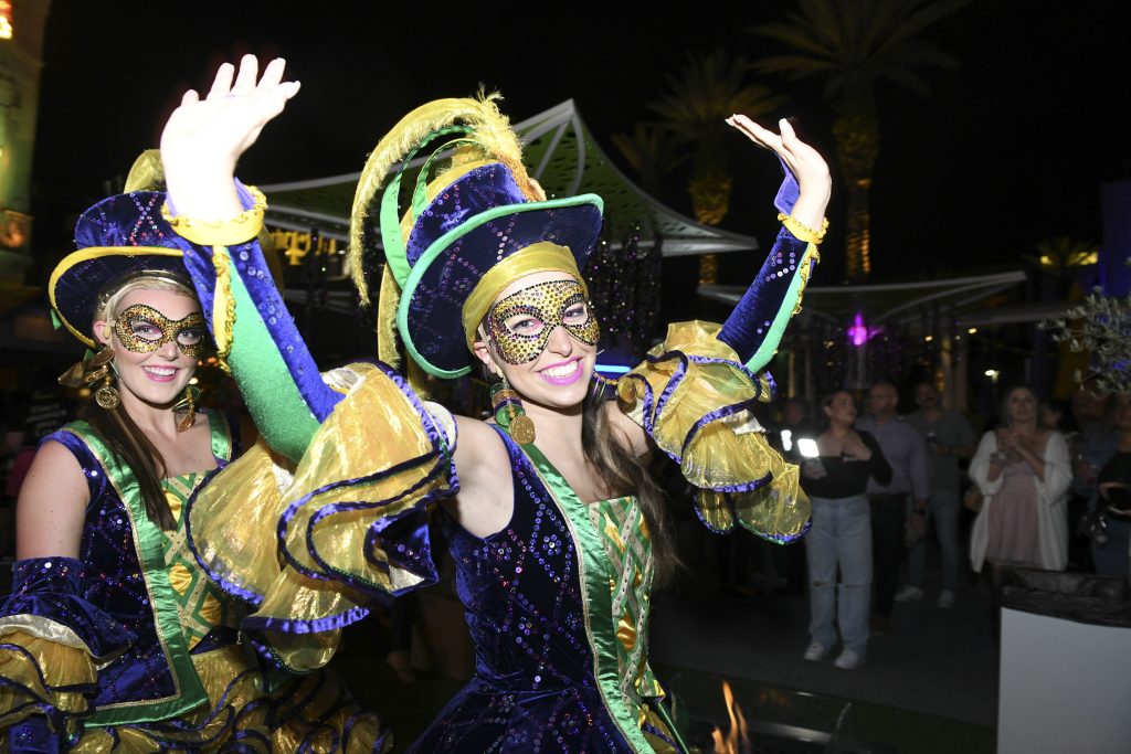 ‘Laissez Les Bons Temps Rouler’ at Mardi Gras at The Pointe