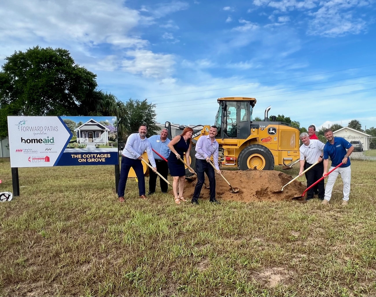 Cottages on the Grove Groundbreaking